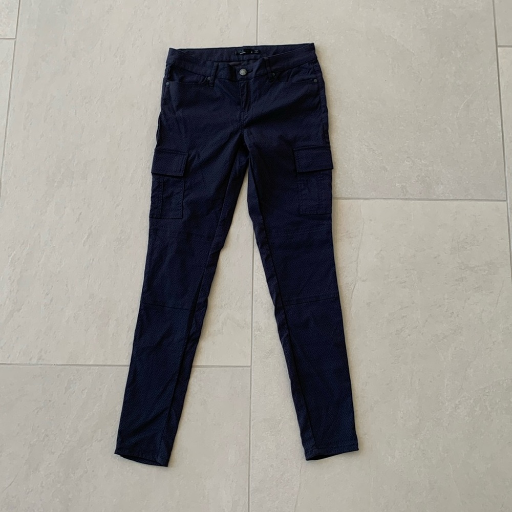 PRANA Gray Quartz Fitted Pants Cargo Size 4